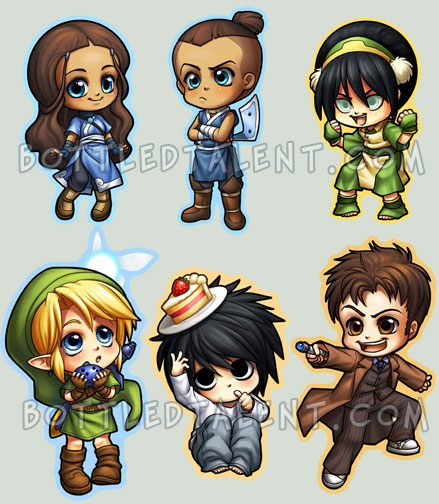 0809 Fanart Chibis