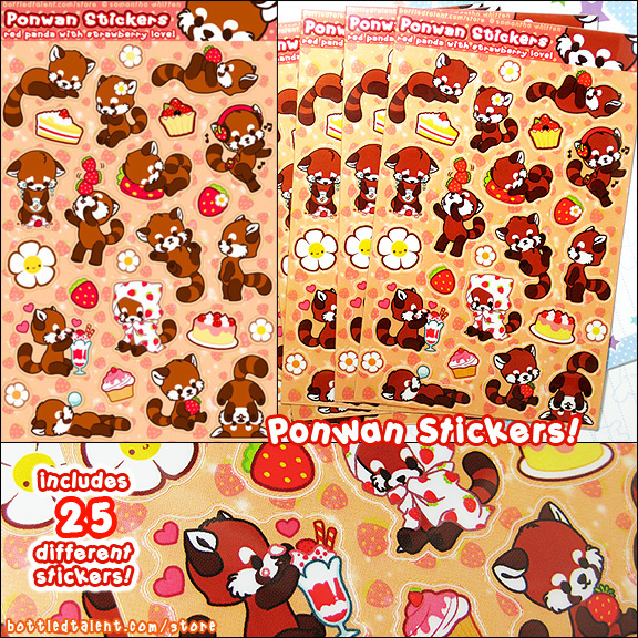 Ponwan Sticker Set