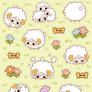 Fat Sheep Sticker Sheet