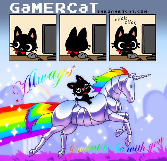 The GaMERCaT - Self-Made Millionaire by celesse on DeviantArt