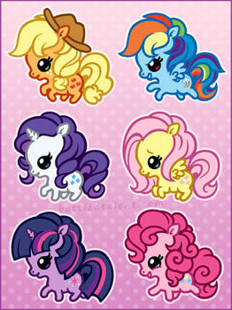 More Chibi Ponies