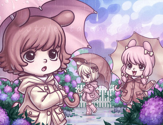 Neapolitan Rainy Day by celesse