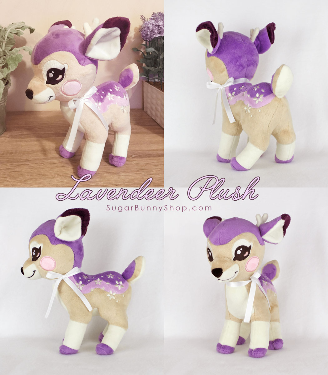 Lavendeer Plush by celesse