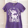 Lavendeer Floral Wreath Shirt