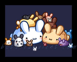 Puddle Bunnies