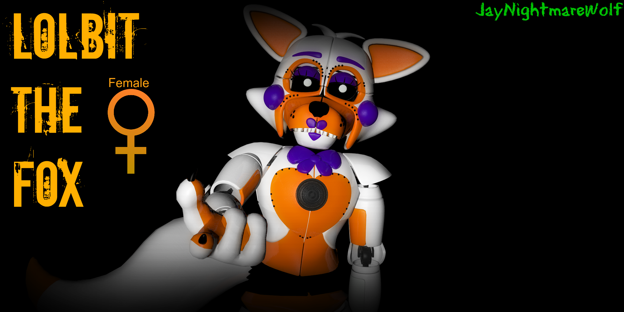 LOLBIT IN SISTER LOCATION ?! - FNAF WORLD = SISTER LOCATION?! 