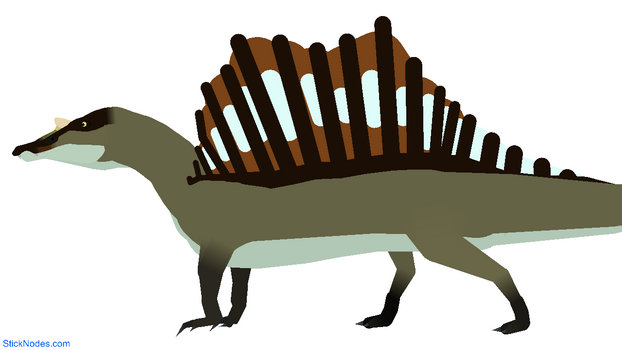 Stick nodes spinosaurus test