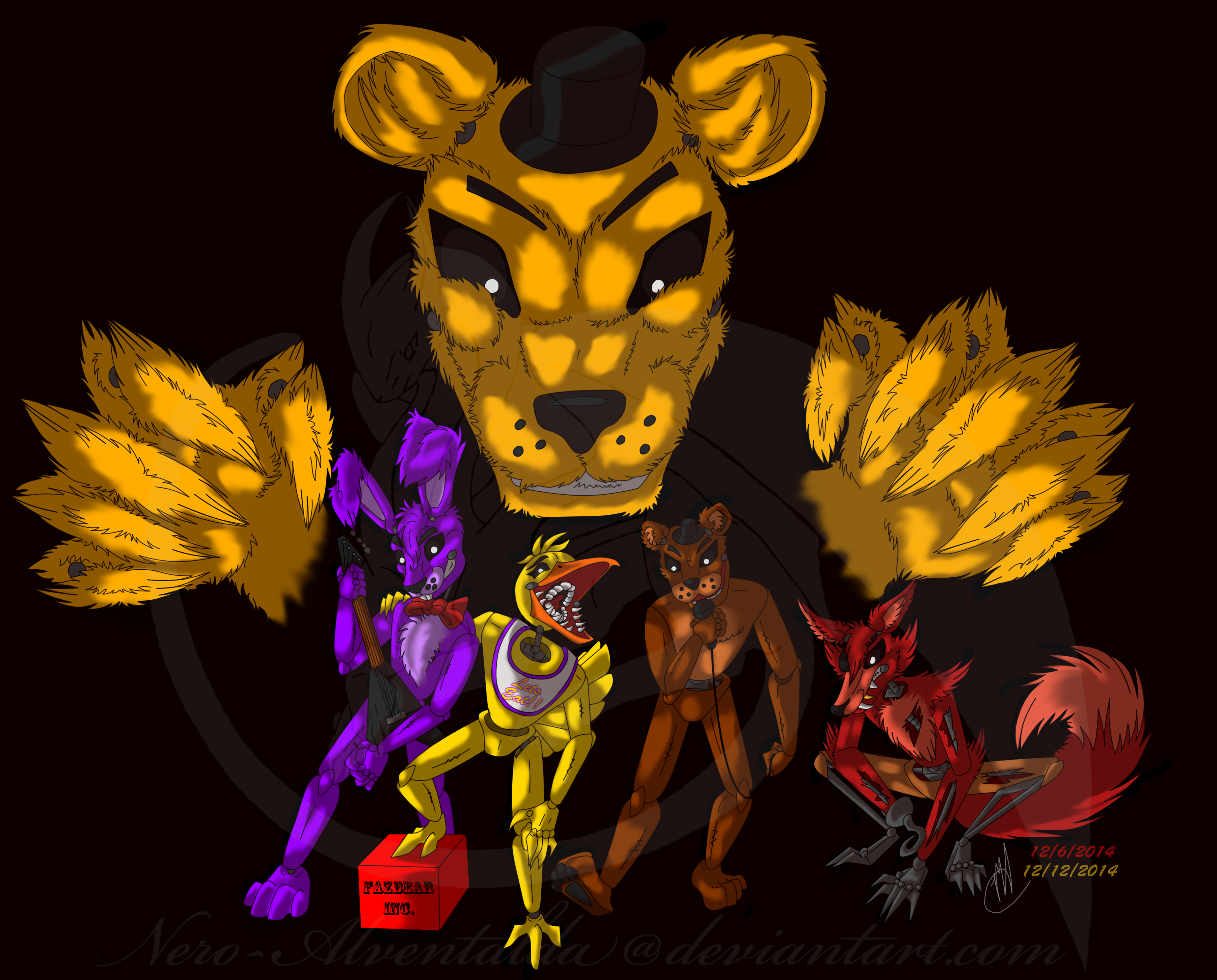 Five Nights at Fredbear's and Friends by luizfern12