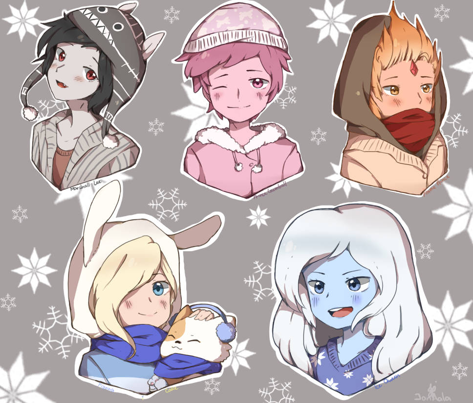 Adventure Time (gender swap version) by JanAala on DeviantArt