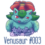 Gotta Draw 'Em All!: Venusaur #003