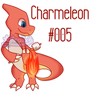 Gotta Draw 'Em All!: Charmeleon #005