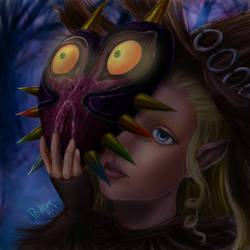 Zelda as Majora Normal Verison