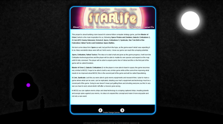 StarLife - Website