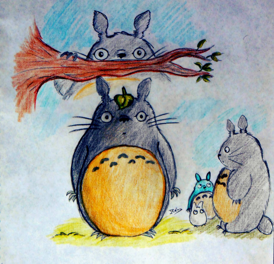 Totoro by Rei-Hikaru