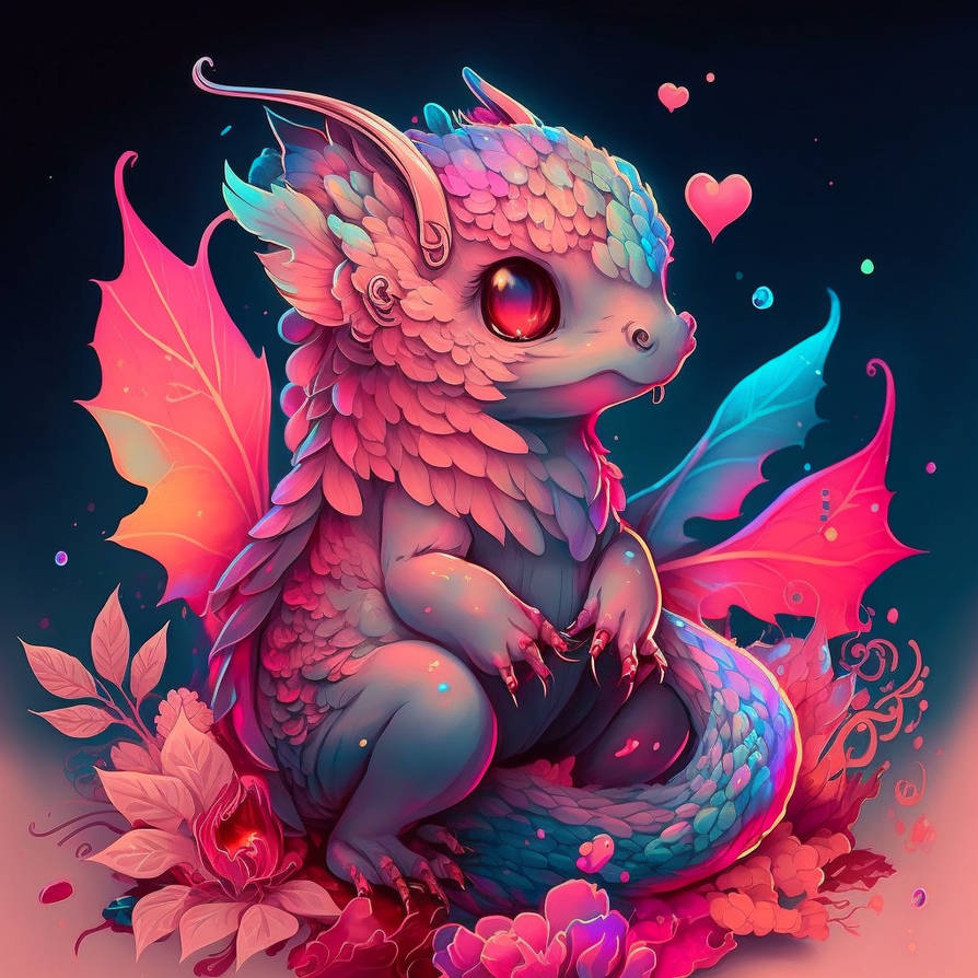 Cute Kawaii dragon by ST0N3ZY on DeviantArt