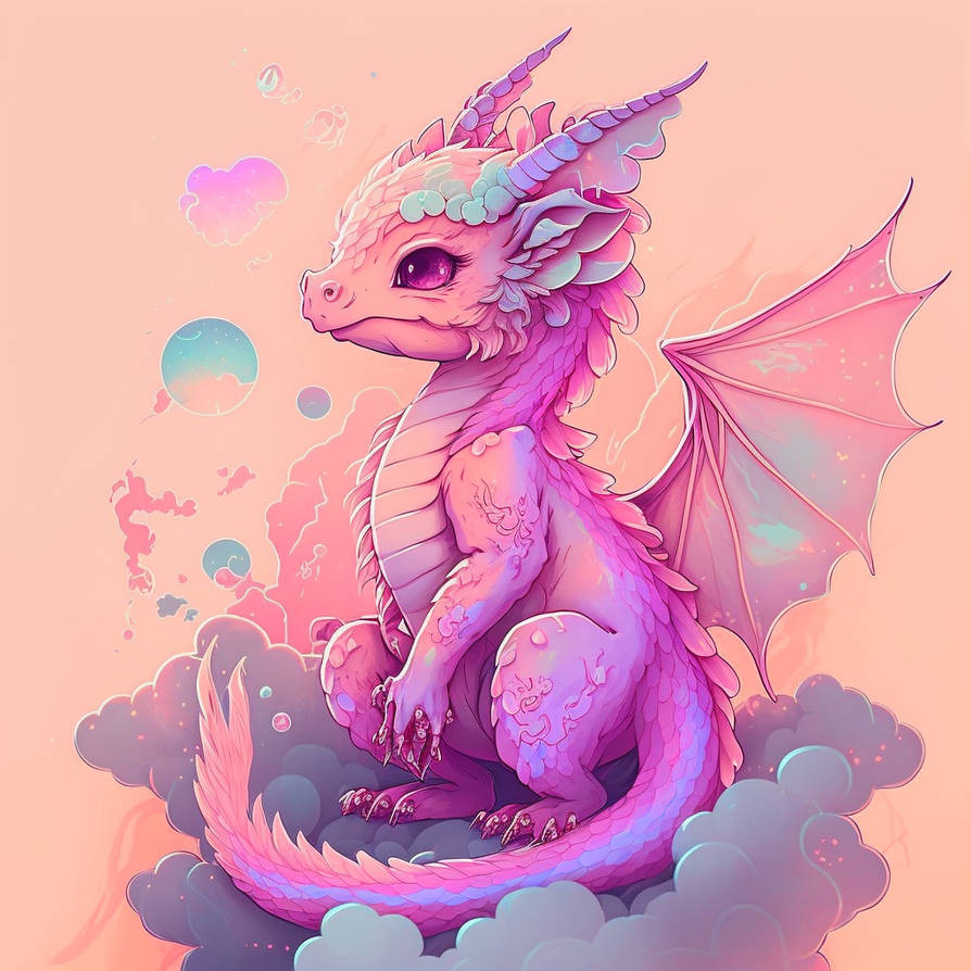 Cute Kawaii dragon by ST0N3ZY on DeviantArt