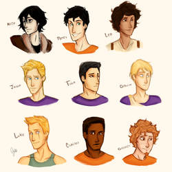 Heroes of olympus: the boys