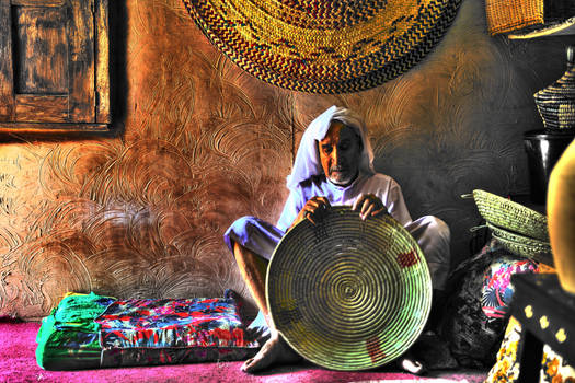 Blind basket maker