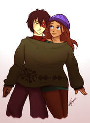 Zutara christmas gift