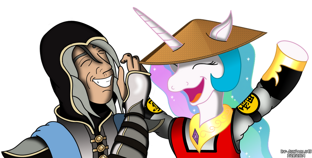 Project Celestia Raiden Raiden and Celestia by JonPablo45 on DeviantArt