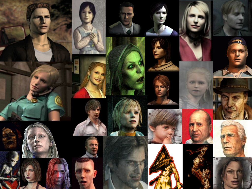 Silent Hill 1 - Characters by BlackDiamond95 on DeviantArt