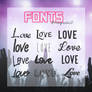 FONTS