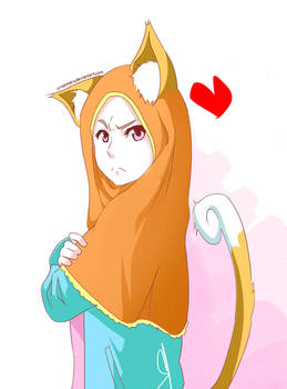 Hijabi Catgirl