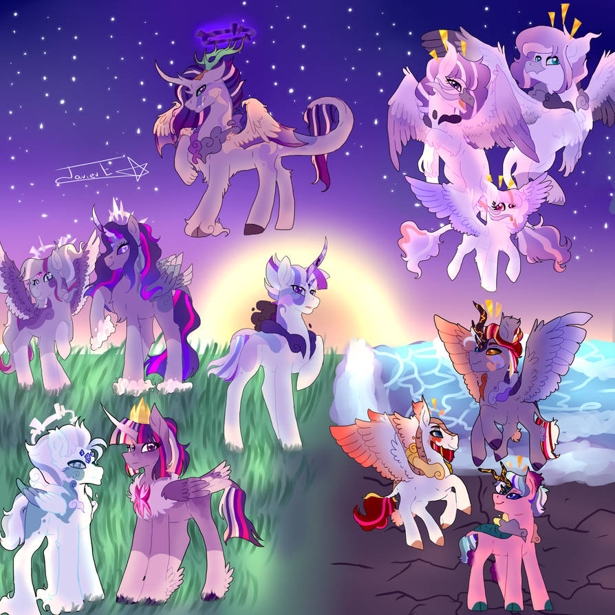Mlp Former Rulers Familia mlp empire by JavierESpi2003 on DeviantArt