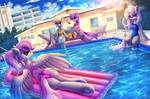 Pool relaxation by Atlas-66