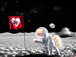 First pony on the moon!