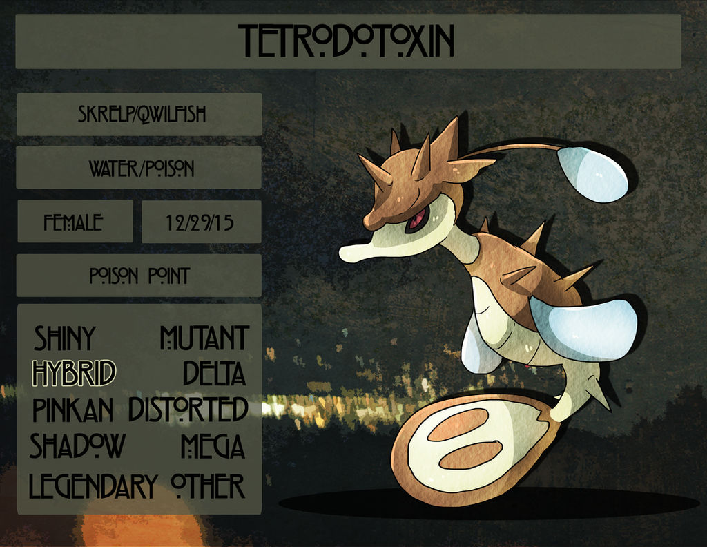 PI: Tetrodotoxin
