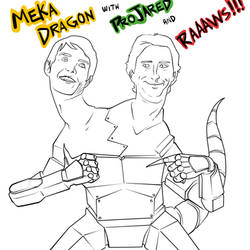 MEKA DRAGON! Starring ProJared and RAAAAAAWSS!