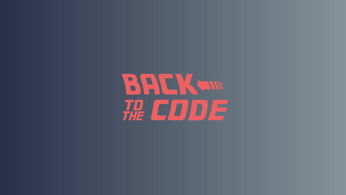 Back-to-the-code-wallpaper-dark by divyanshu013 on DeviantArt