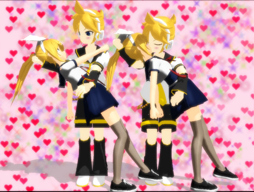 MMD UsFem!Uk kiss (Pose ) png