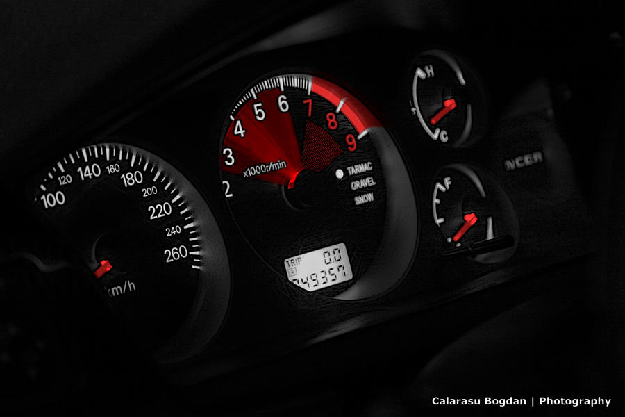 Gauges 2 Mitsubishi EVO 8