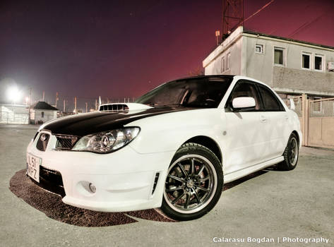 Subaru Impreza WRX in HDR