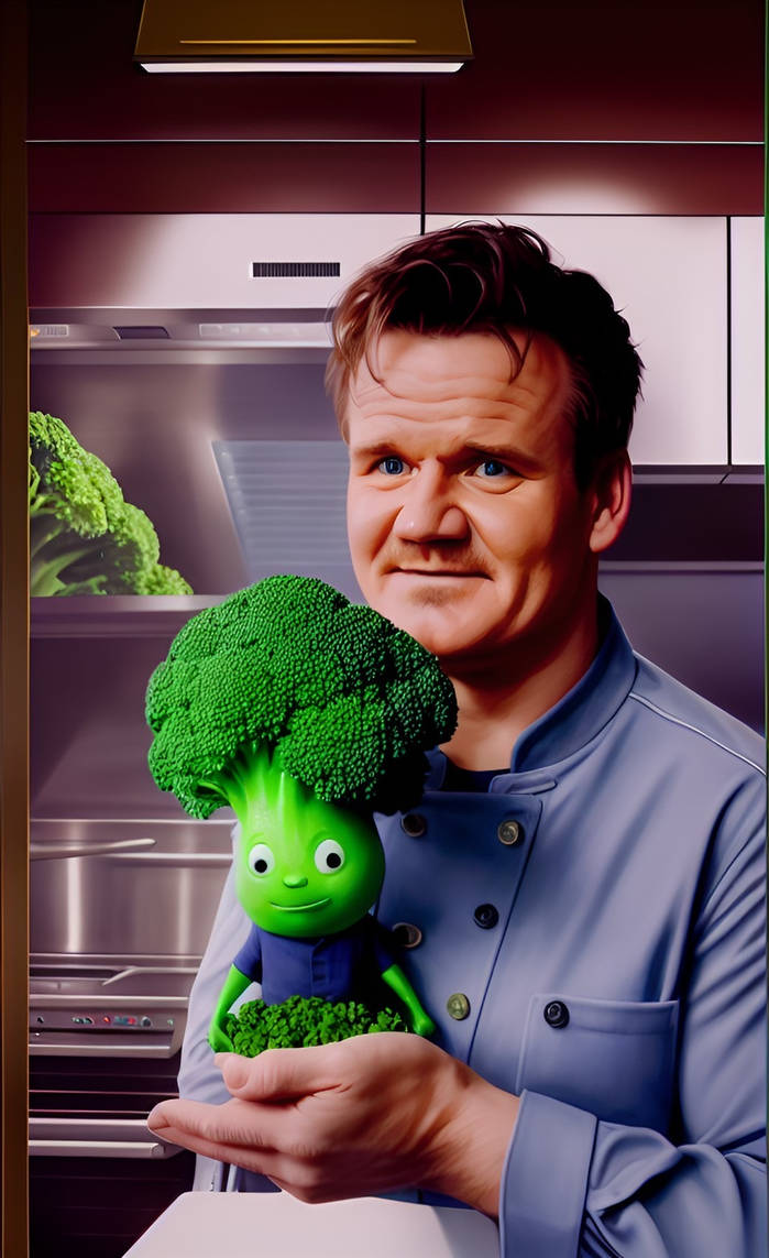 Chef Ramsey makes a discovery by FatMaxAIArt on DeviantArt
