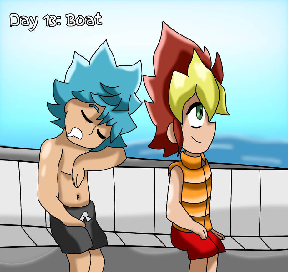 Day 13 Lin Deviantart Sinktember Day 13: Boat by AquaDosey on DeviantArt
