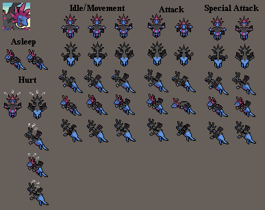 Hydreigon - PMD custom sprites