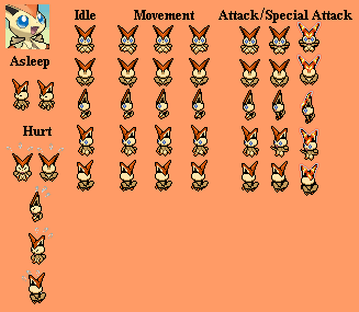 Victini - PMD custom sprites