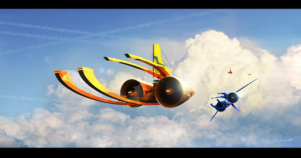 Sky Racing by Grivetart on DeviantArt