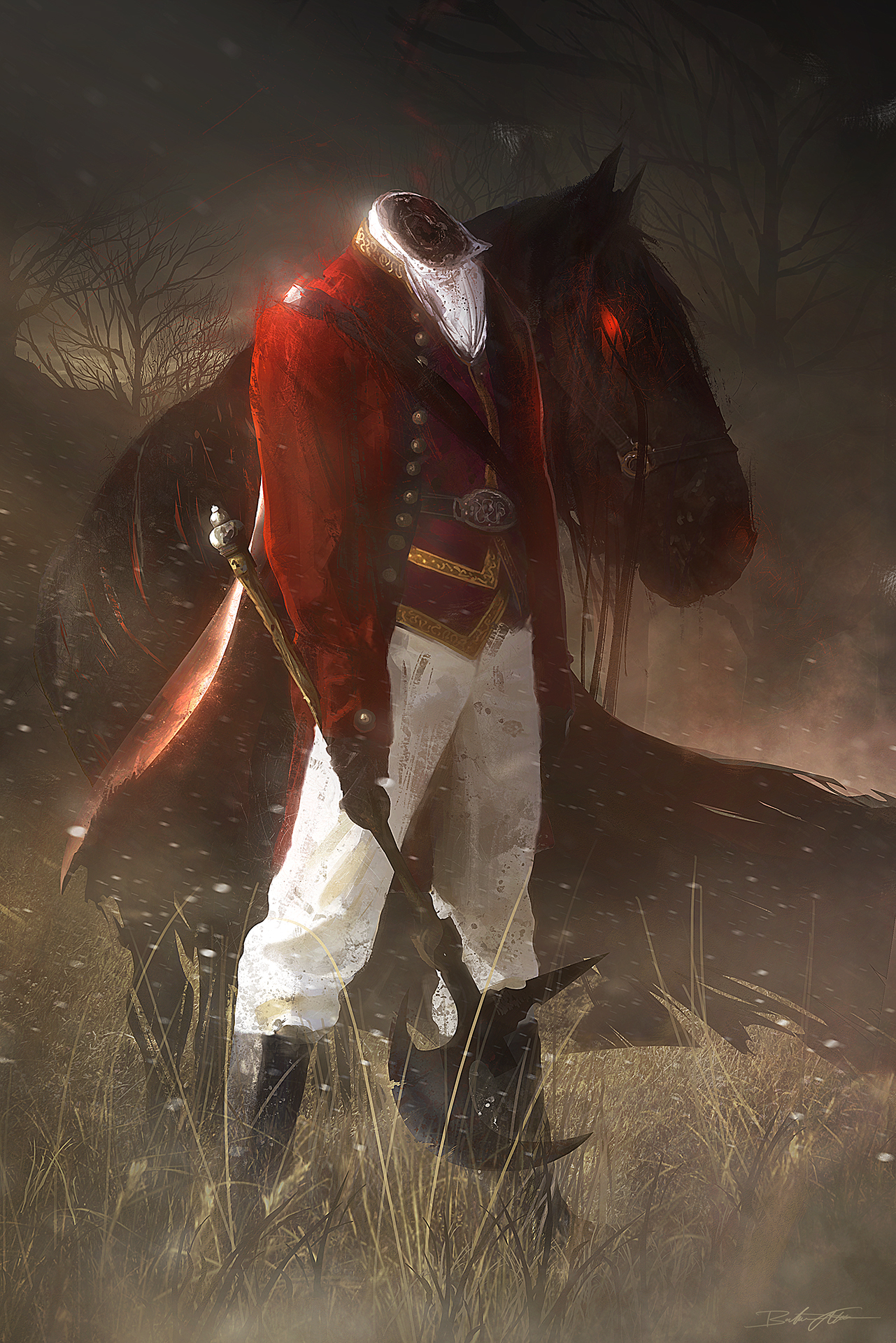Headless Deviantart Rgt The Headless Horseman by Grivetart on DeviantArt