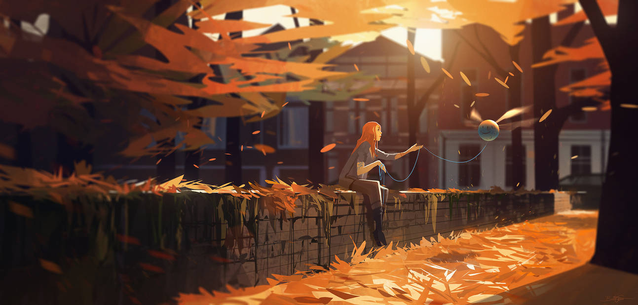 Autumn by Grivetart