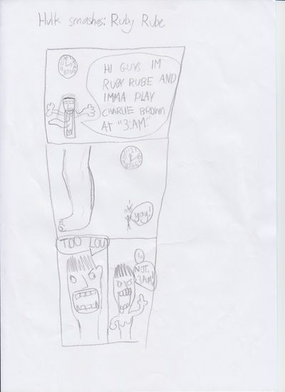 Ruby Rube Hate Hulk smashes: Ruby Rube by AMFcomics on DeviantArt