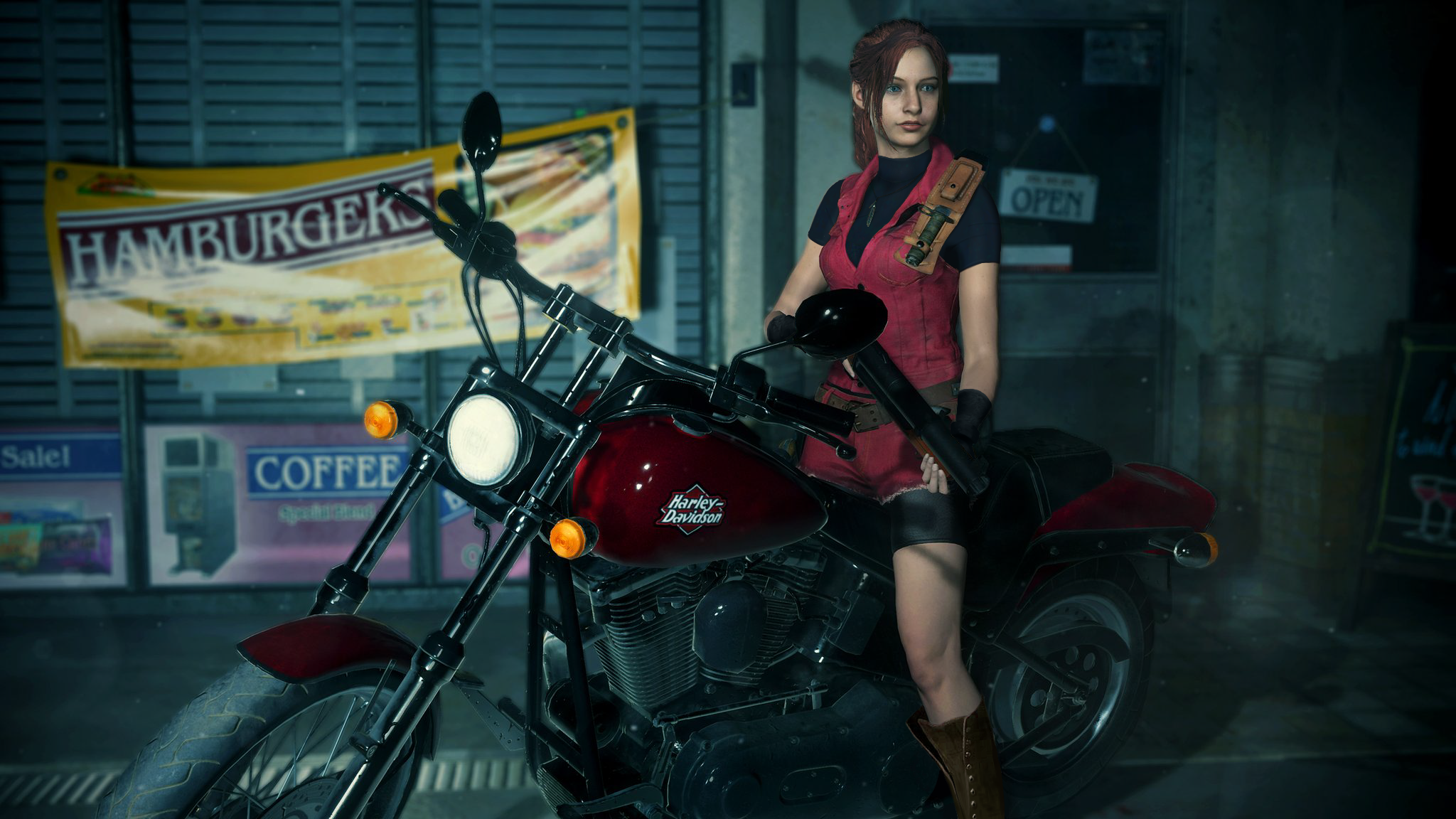 Here's Claire's new look in the Resident Evil 2 remake