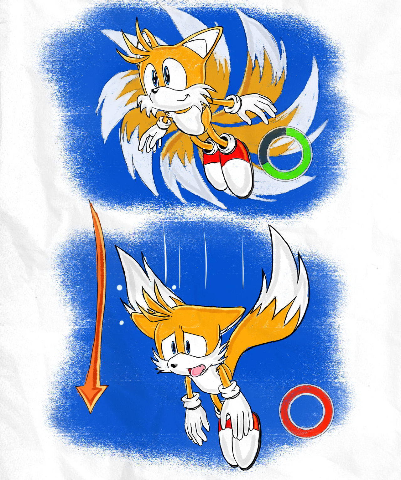 Tails Concept Art Sonic Ruby Of Blue On X: