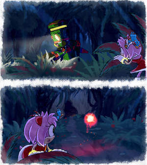 Amy Jungle Escape - SA1 Remake Fan Concept Art