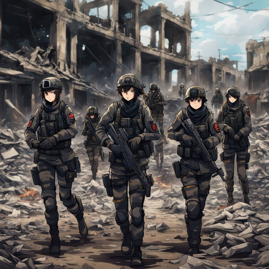 Multiple soldiers by Raven0331 on DeviantArt