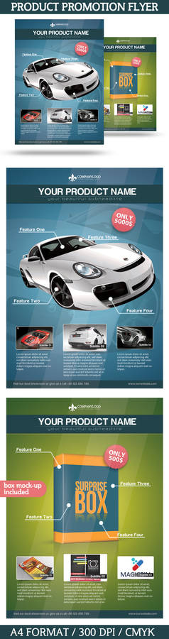 Product Promotion Flyer