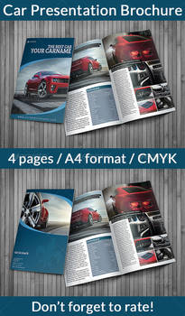 Car Presentation Brochure